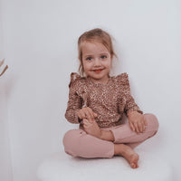 Shimmy Long Sleeve Onesie/Top - HUNTER