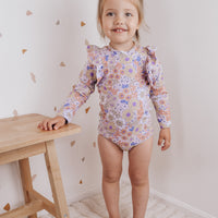 Shimmy Long Sleeve Swimmers - HIPPIE LOVE