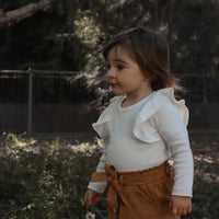 Heidi Mini Cord Skirt - TAN