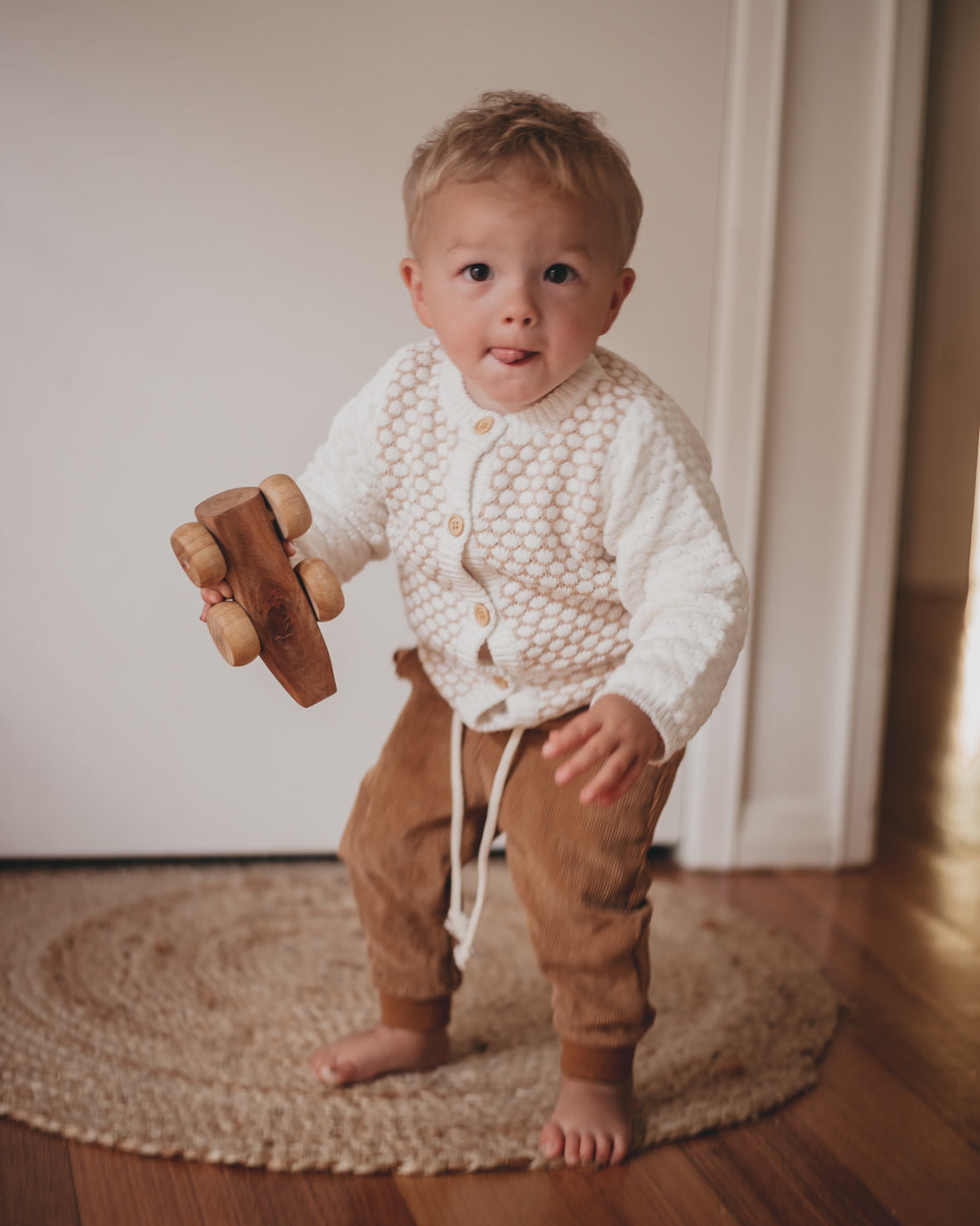 Ollie Cord Pants - TAN