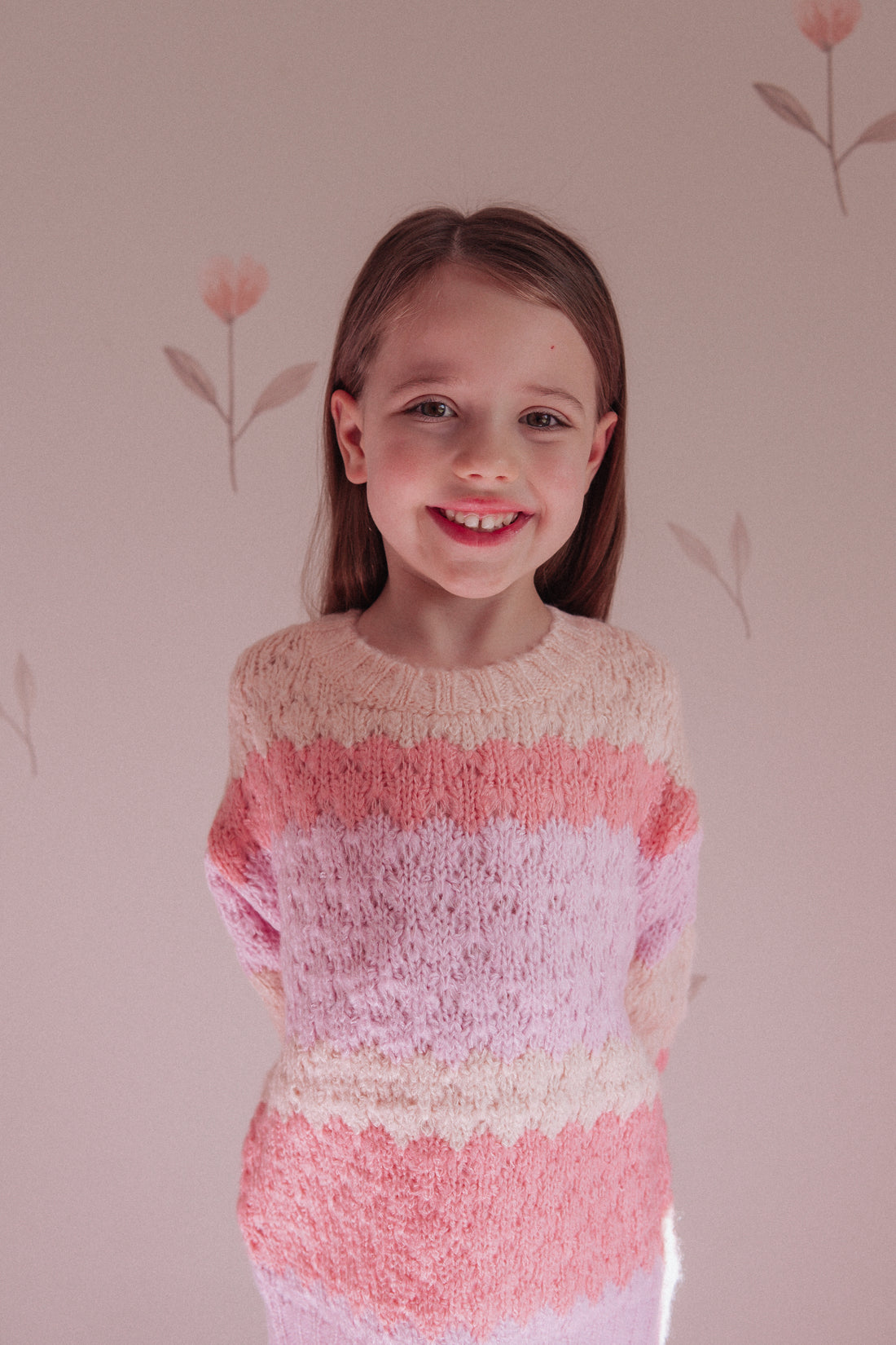 Lily Knitted Jumper - SHERBET