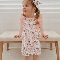 Hazel Cord Pinafore Dress - EMILY