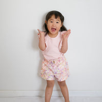 Shimmy Wide Rib Tank Onesie/Top - FAIRY FLOSS