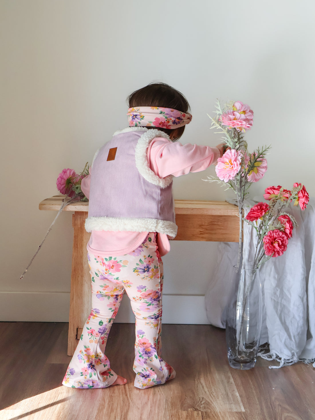 Snowy Cord Vest - SHELL