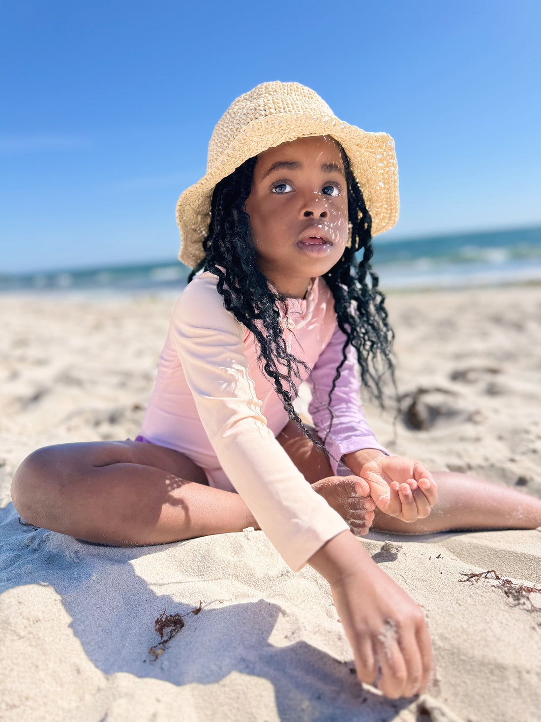 Straw Sun Hat - SAND