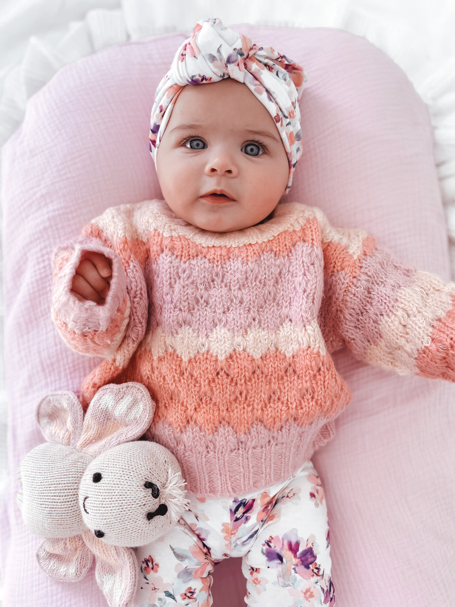 Lily Knitted Jumper - SHERBET