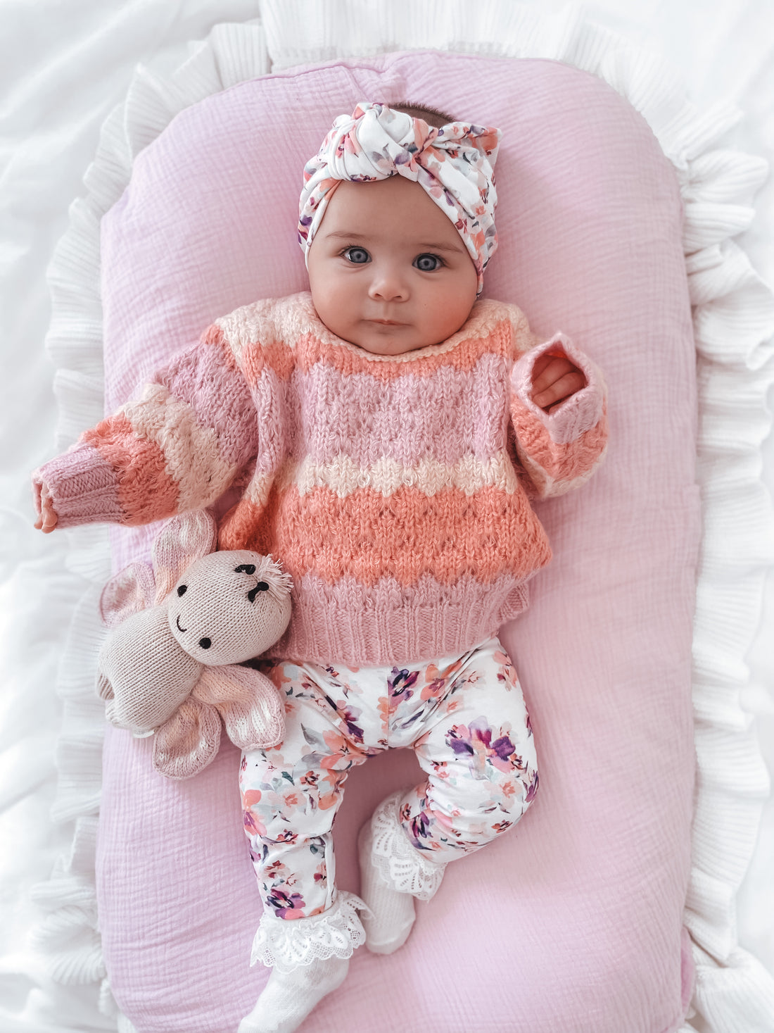 Lily Knitted Jumper - SHERBET