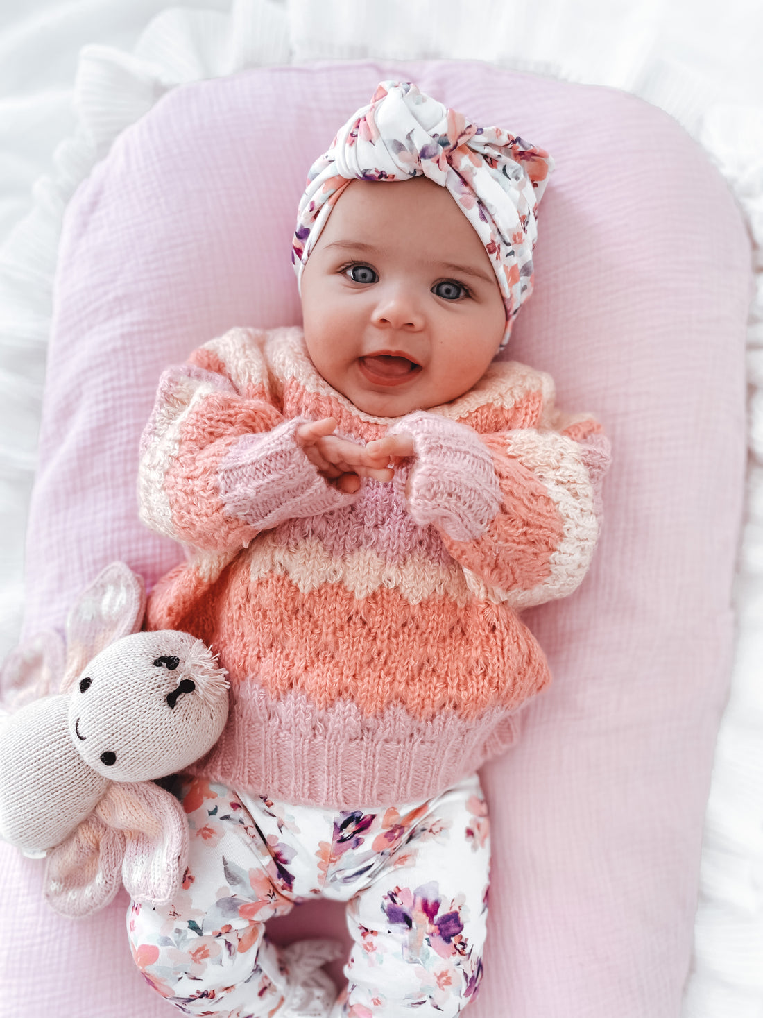 Lily Knitted Jumper - SHERBET