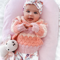 Lily Knitted Jumper - SHERBET