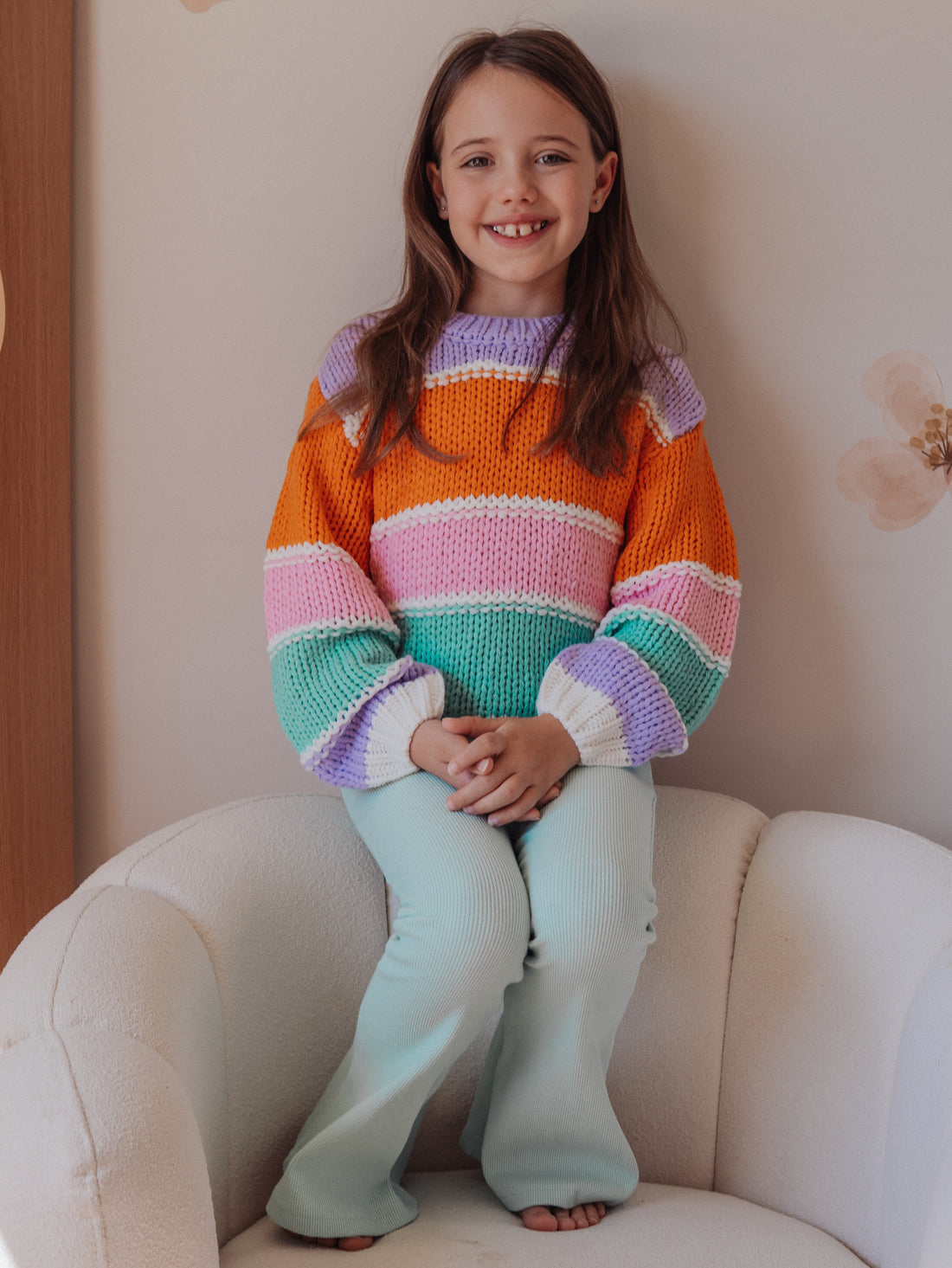 Sweet Sorbet Knitted Jumper