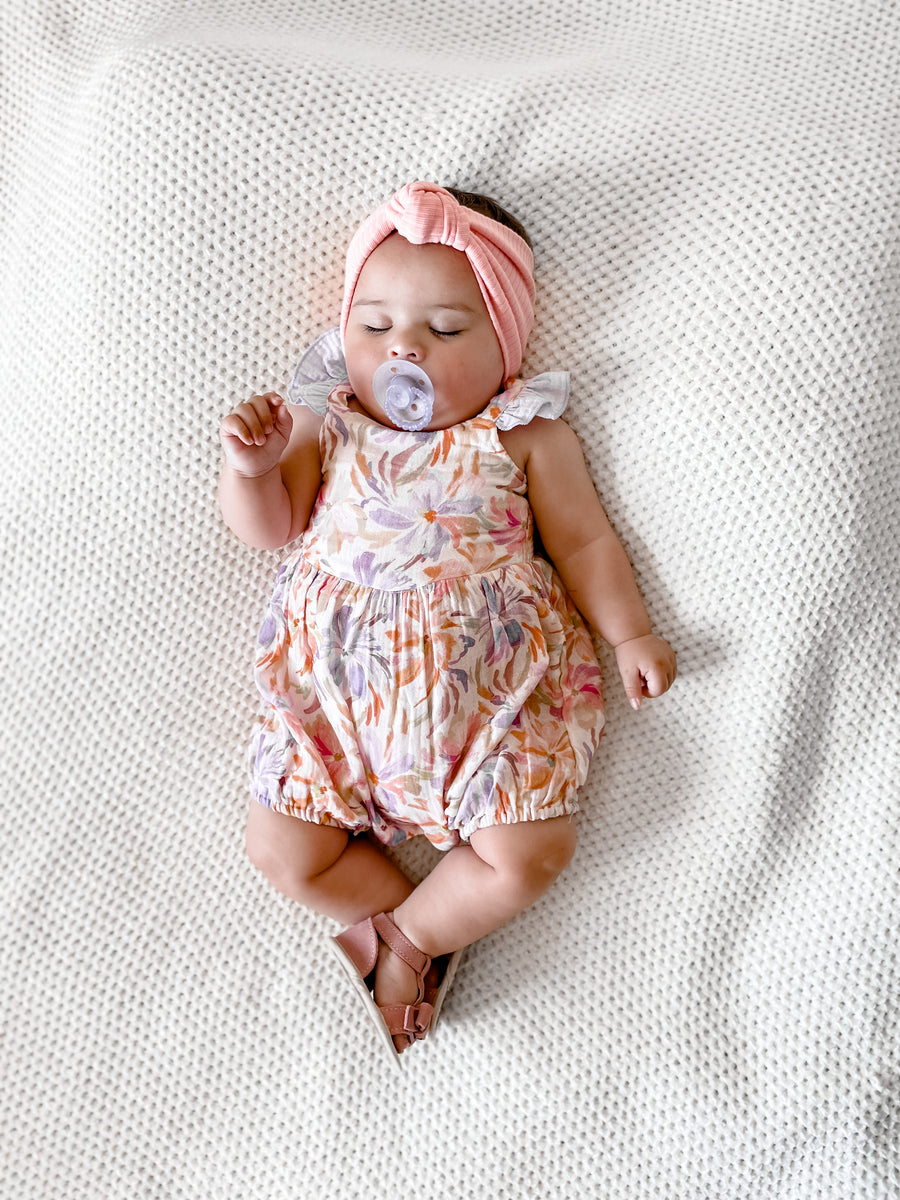 COTTON MUSLIN Frill Playsuit - KATIE