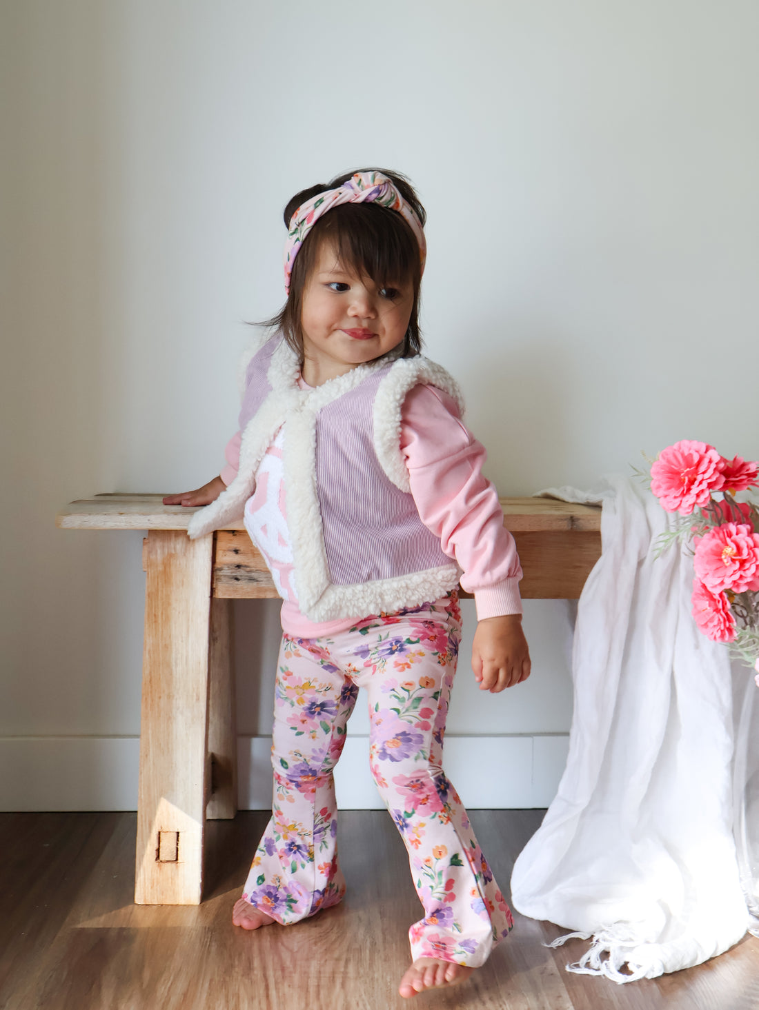 Snowy Cord Vest - SHELL