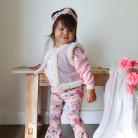 Snowy Cord Vest - SHELL