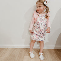 Hazel Cord Pinafore Dress - EMILY