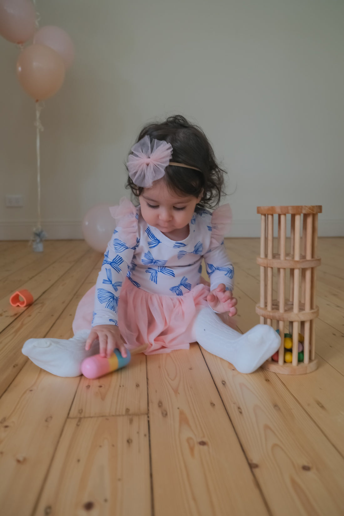 Tulle Bow Headband - FAIRY FLOSS