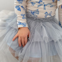 The Party Skirt - DUSTY BLUE