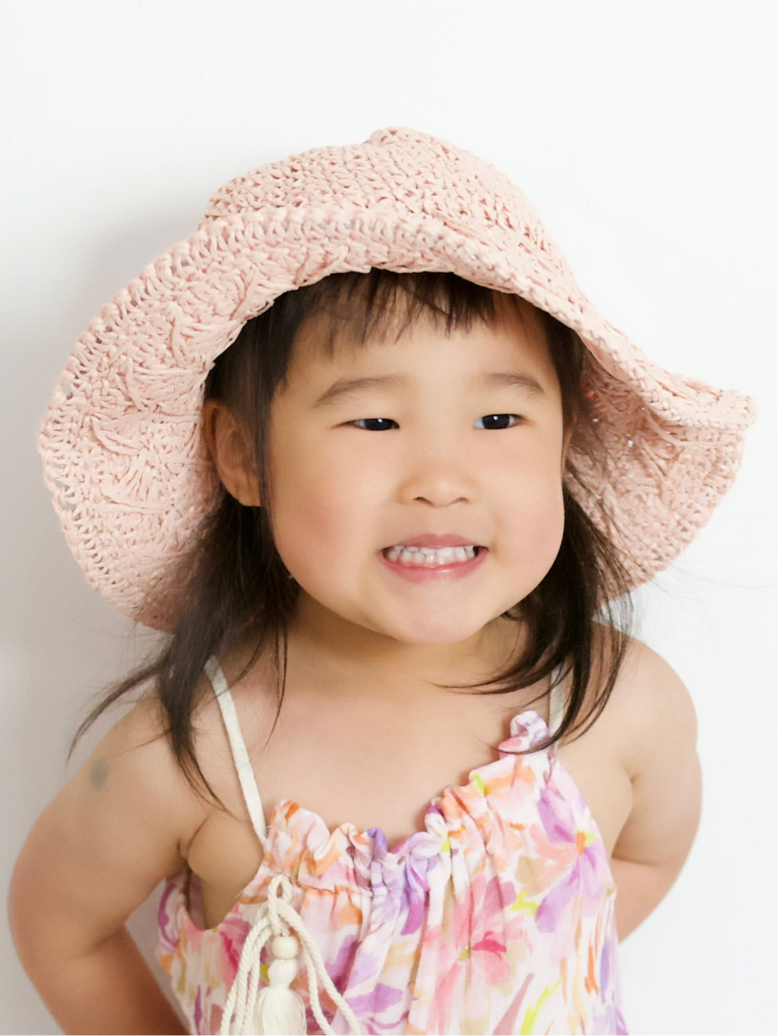 Straw Sun Hat - PEARL