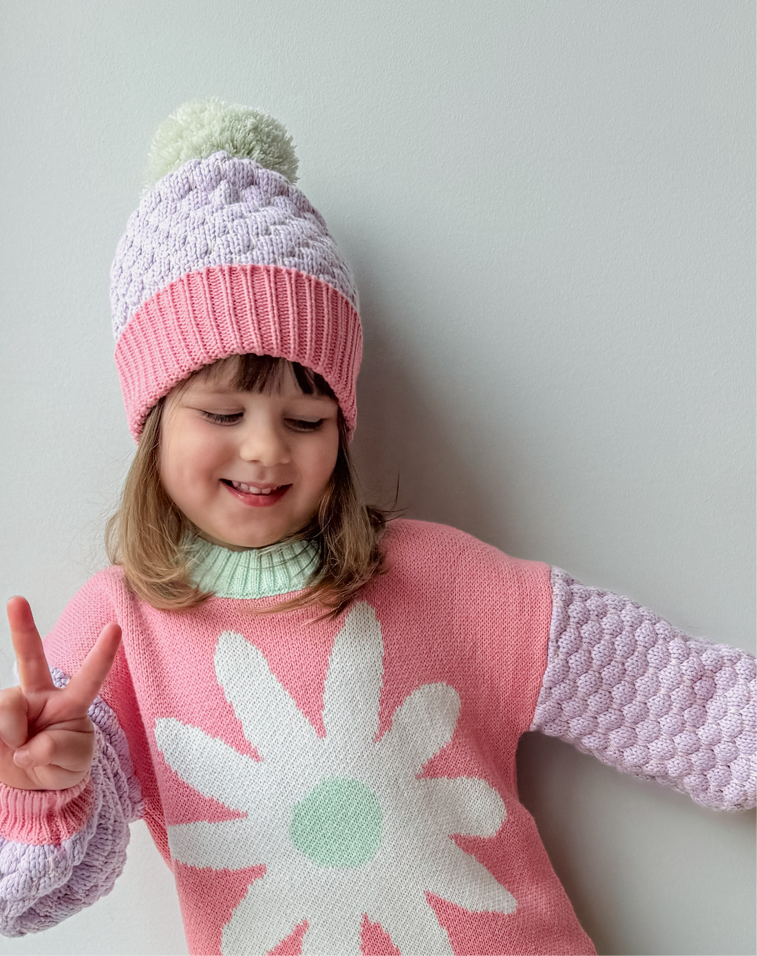 Pom Pom Beanie - SHERBET