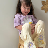 Bell Bottoms Wide Ribbed - DAISY YELLOW