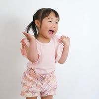 Shimmy Wide Rib Tank Onesie/Top - FAIRY FLOSS