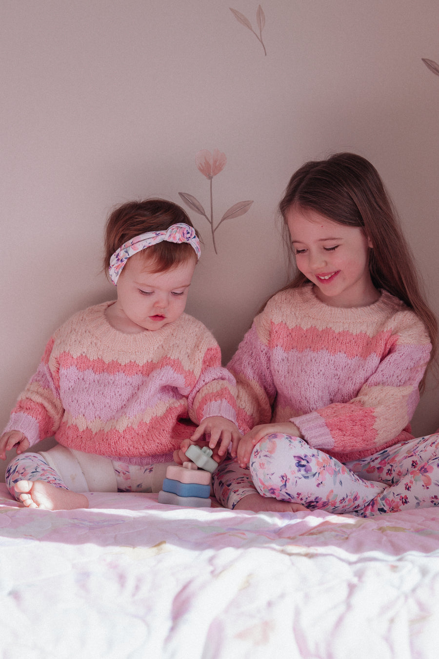 Lily Knitted Jumper - SHERBET