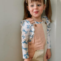 Shimmy Long Sleeve Onesie/Top - BOW PEEP