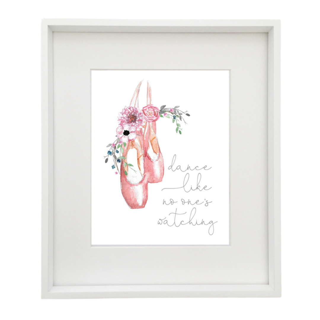 Dance Like No One's Watching Printable Artwork