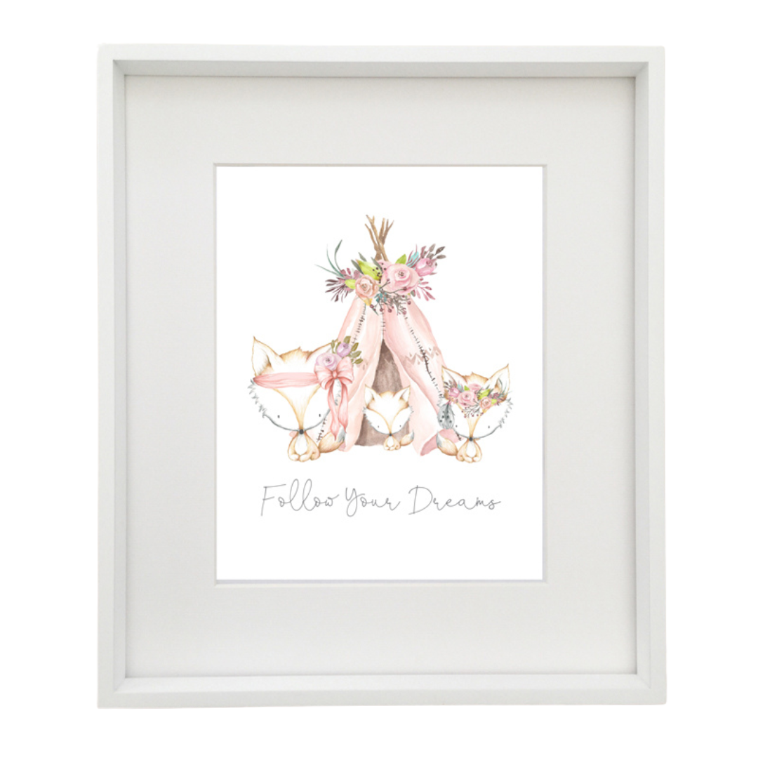 Follow Your Dreams Printable Artwork