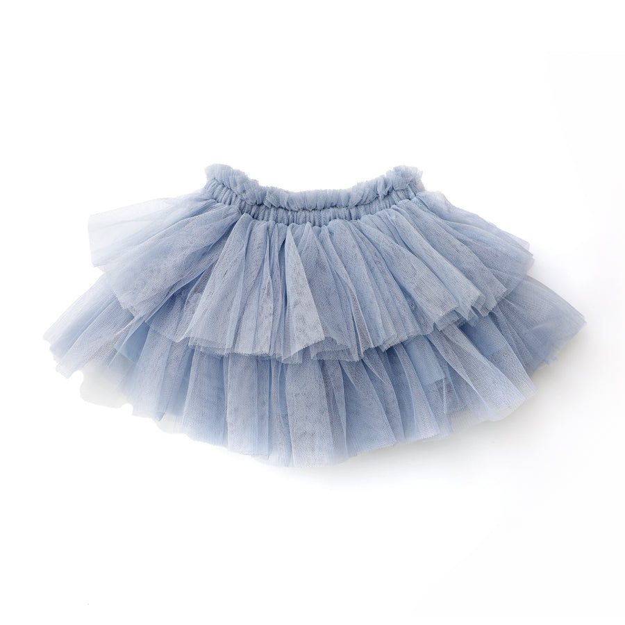 The Party Skirt - DUSTY BLUE