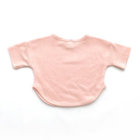 Easy Top Wide Ribbed - FAIRY FLOSS