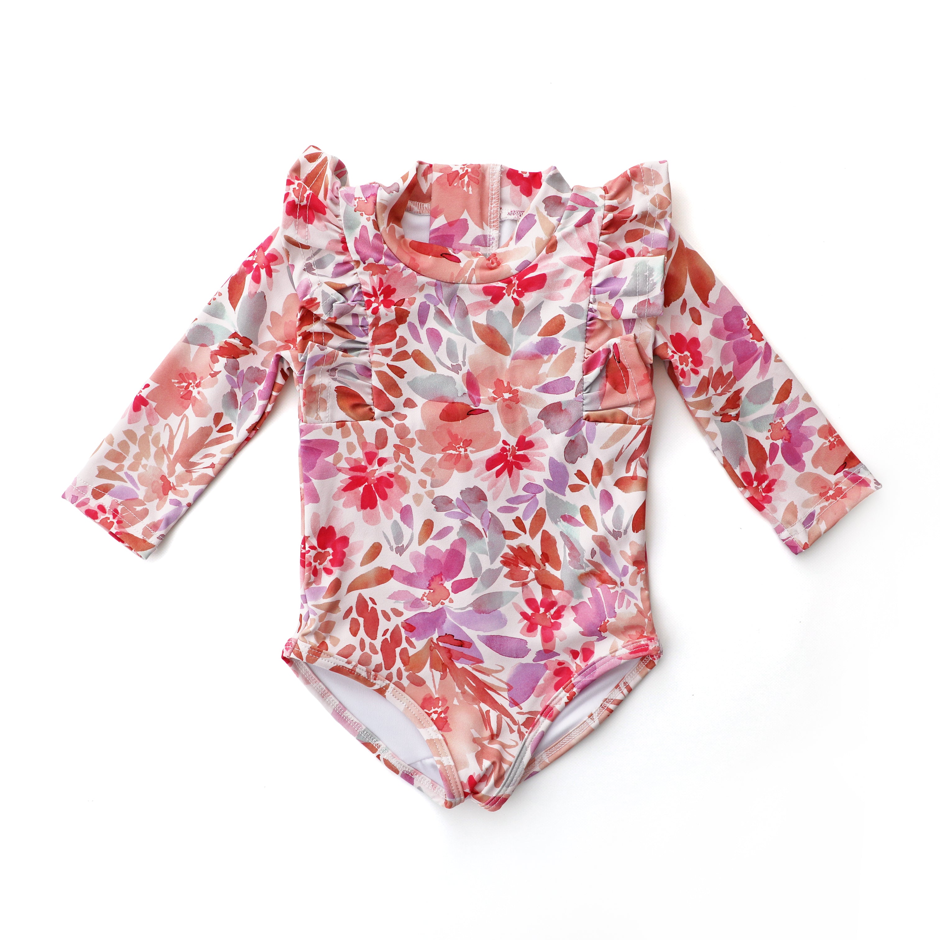 Shimmy Long Sleeve Swimmers - CLEMENCE – With Love For Kids