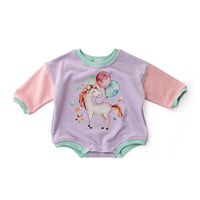 Lounge Playsuit - STARDUST UNICORN