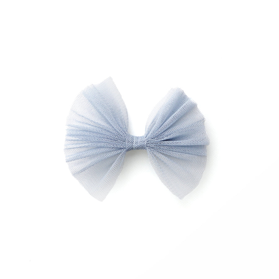 Tulle Hair Clip -  DUSTY BLUE