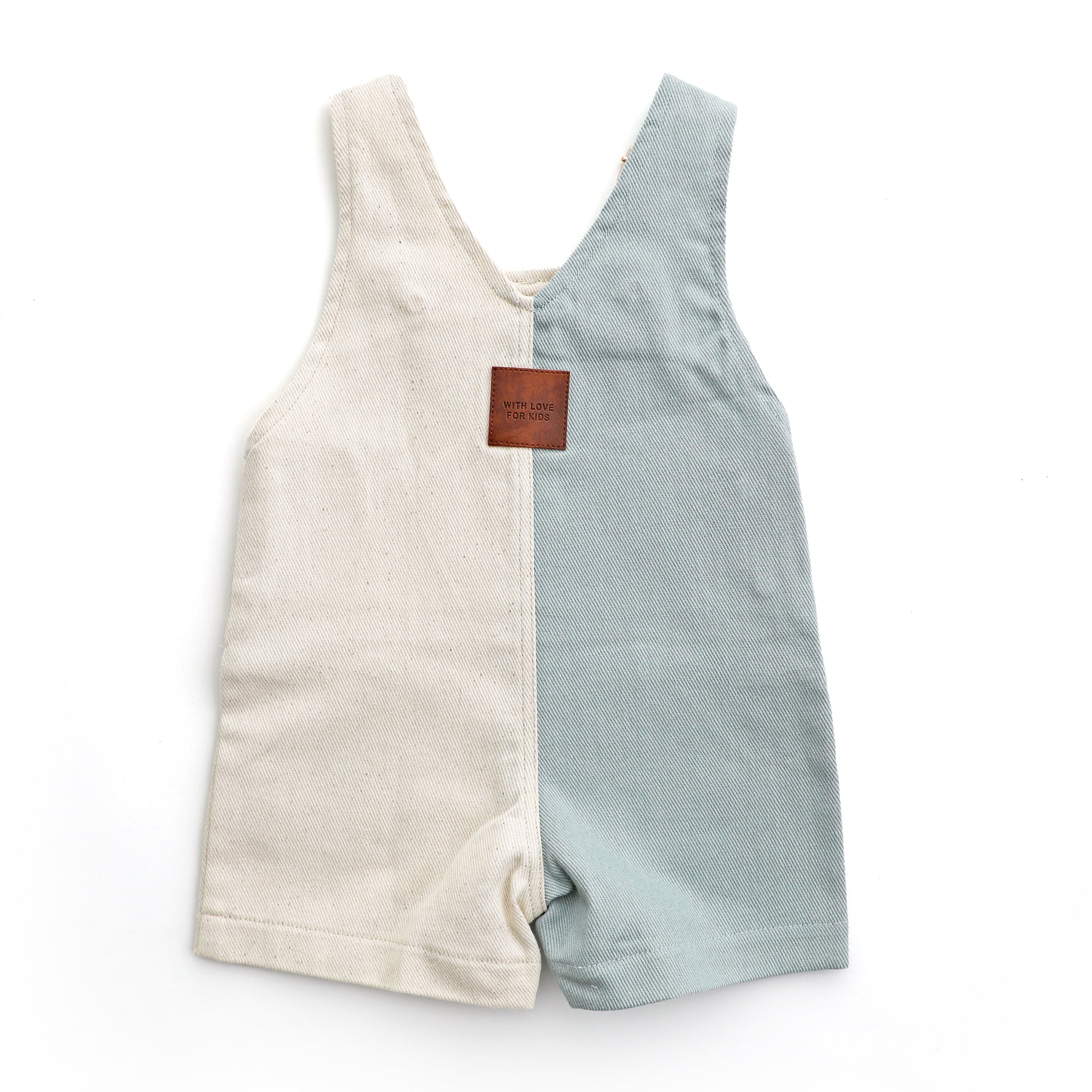 Everett Short Overalls - SPLIT BLUE – With Love For Kids