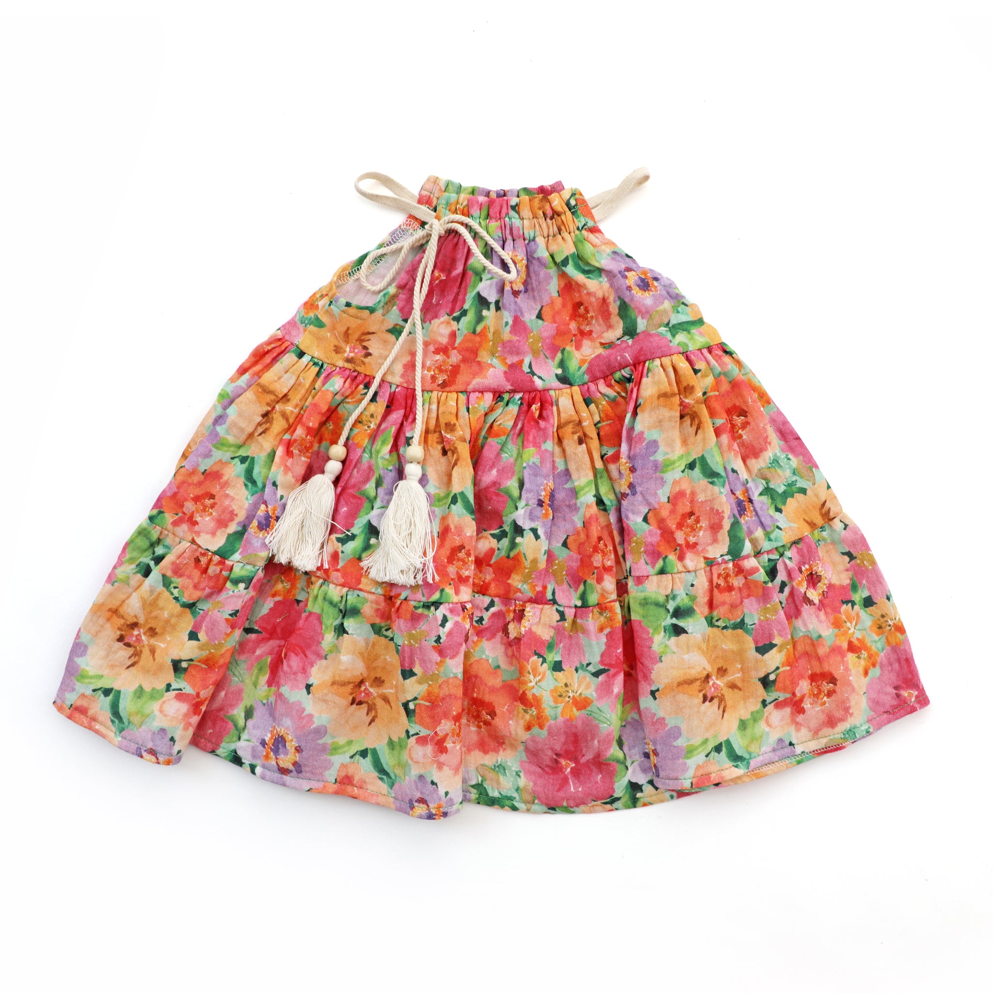 Nature Baby Muslin Clara Dress - Chamomile Sunshine
