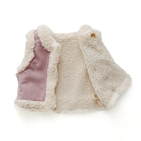 Snowy Cord Vest - SHELL