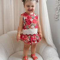 COTTON MUSLIN Ruffle Bloomers - NOEL