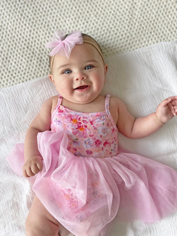 Tutu Onesie & Headband Set - FLORA