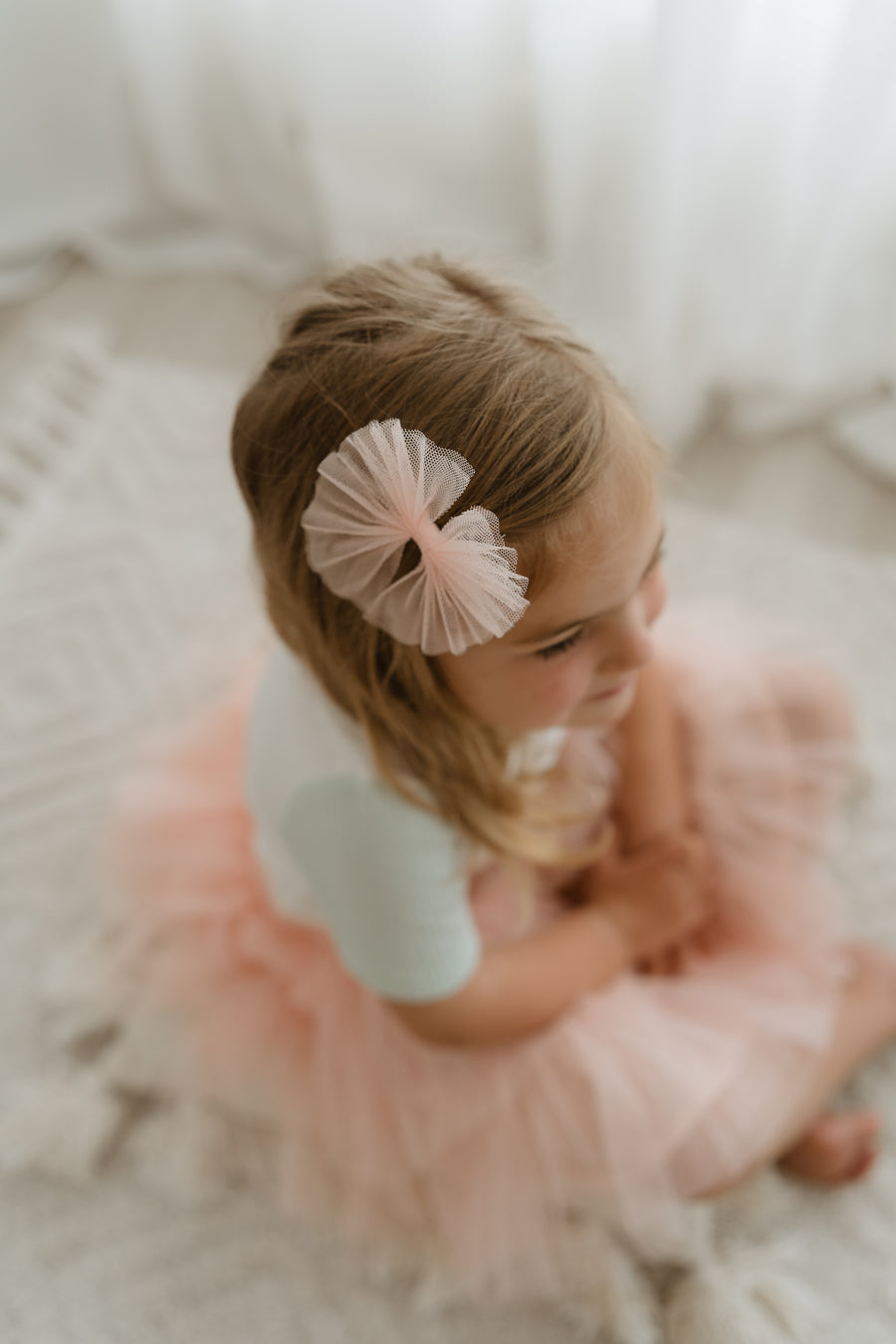 Tulle Hair Clip -  FAIRY FLOSS