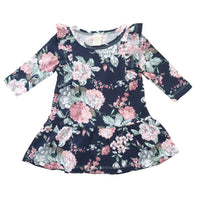 Shimmy Long Sleeve Dress - ADDILYN