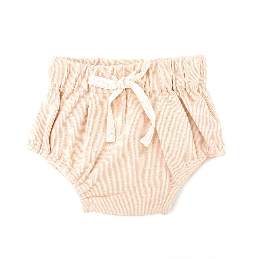 BASICS Ribbed Bloomers - NOUGAT