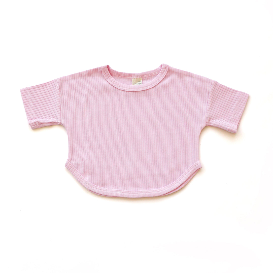 Easy Top Wide Ribbed - CANDY PINK