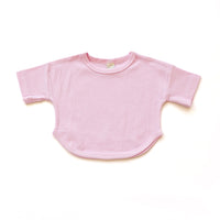Easy Top Wide Ribbed - CANDY PINK