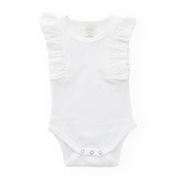 Shimmy Wide Ribbed Tank Onesie/Top - COCONUT