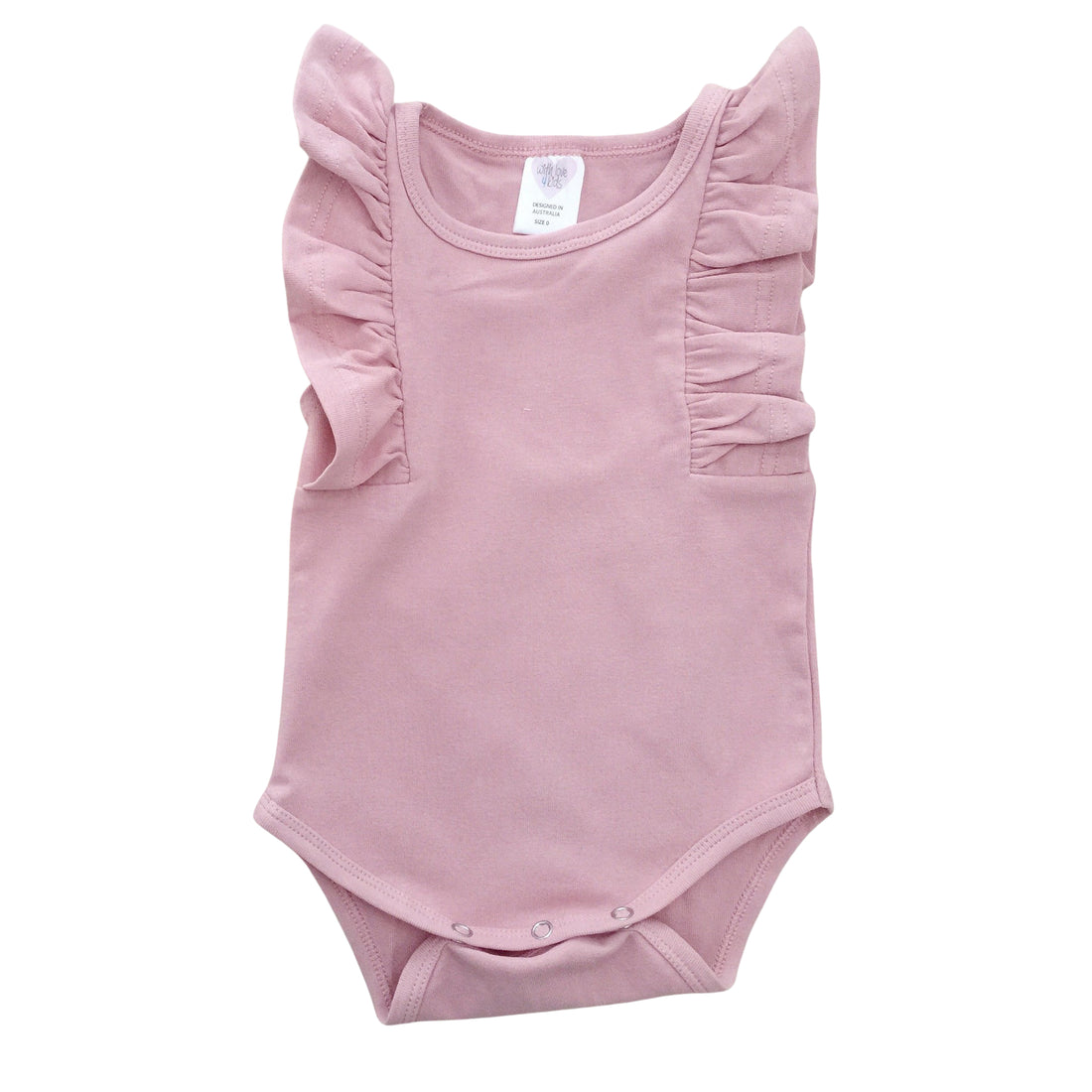 Shimmy Tank Onesie/Top - DUSTY PINK
