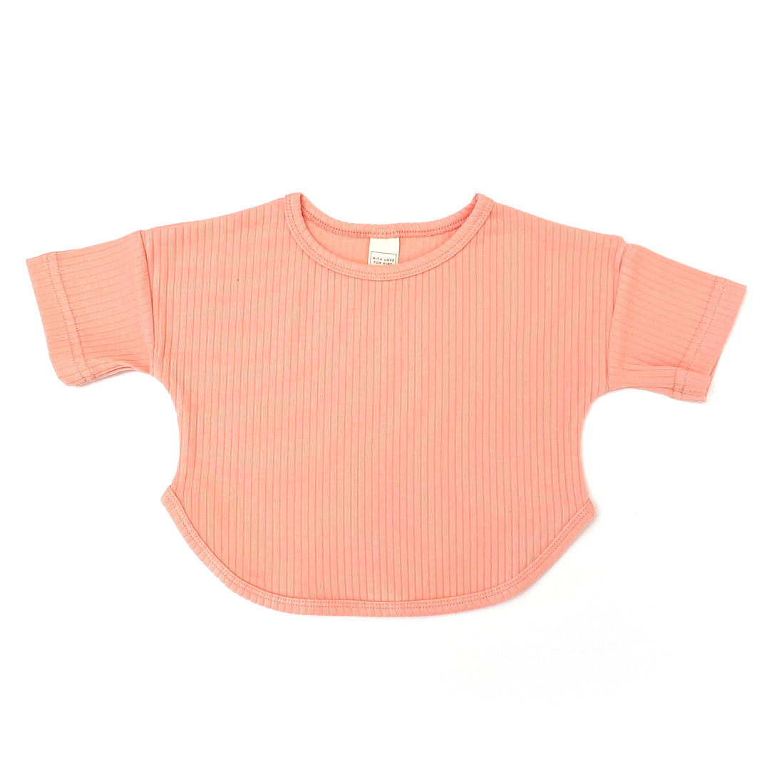 Easy Top Wide Ribbed - PEACH