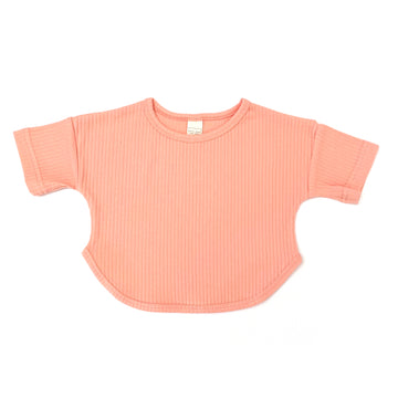 Easy Top Wide Ribbed - PEACH