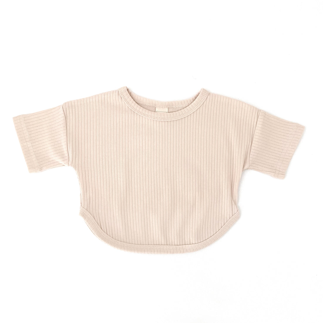Easy Top Wide Ribbed - ALMOND