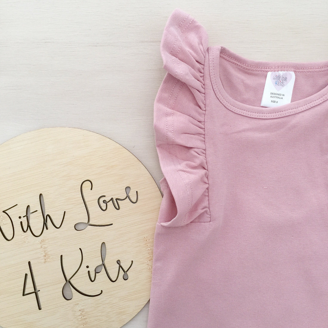 Shimmy Tank Onesie/Top - DUSTY PINK