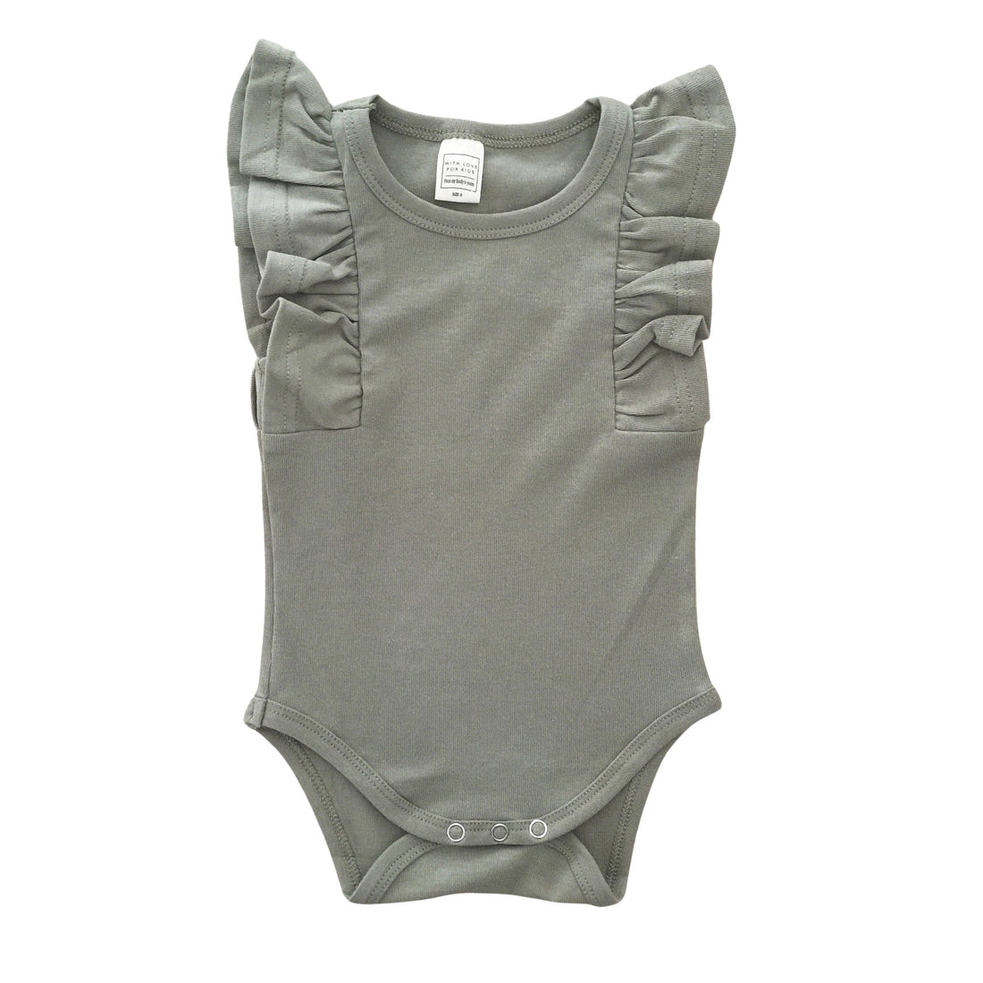Shimmy Tank Onesie/Top - OLIVE